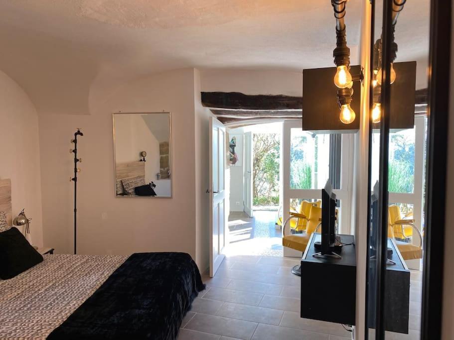 La Vue Sur Le Mont Ventoux, Appartement & Parking 카이라네 외부 사진